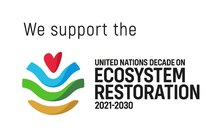 We support the UN Decade on Ecosystem Restoration